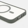 Funda transparente para iPhone en tonos verdes Funda transparente para iPhone en tonos verdes