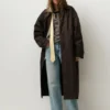 Gabardina oversize marrón Gabardina oversize marrón