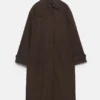 Gabardina oversize marrón Gabardina oversize marrón