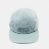 Gorra azul de 5 paneles con bordado