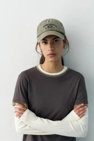 Gorra Boston bordada
