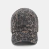 Gorra con estampado de leopardo Gorra con estampado de leopardo