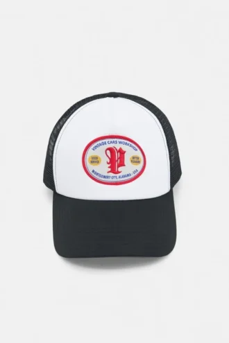 Gorra de camionero con parche