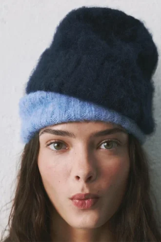 Gorro de punto corto Gorro de punto corto