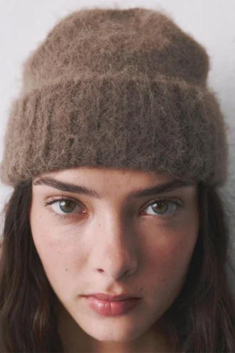 Gorro de punto corto Gorro de punto corto
