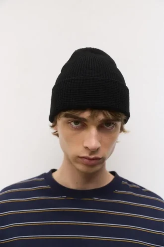 Gorro de punto tipo gofre