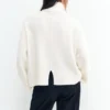 Jersey de cuello alto de punto suave
