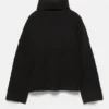 Jersey de cuello alto de punto suave Jersey de cuello alto de punto suave