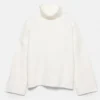 Jersey de cuello alto de punto suave