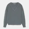 Jersey de cuello en V Jersey de cuello en V