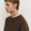 Jersey de cuello redondo Jersey de cuello redondo