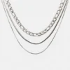 Lote de 3 collares de cadena Lote de 3 collares de cadena