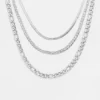Lote de 3 collares de cadena Lote de 3 collares de cadena