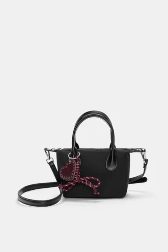 Mini bolso bandolera con adornos