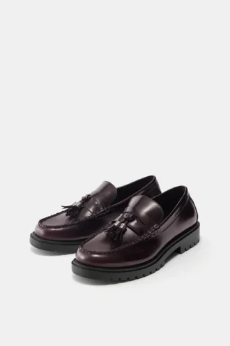 Mocasines con borlas