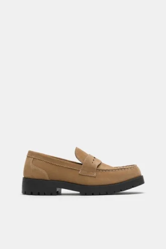Mocasines de piel
