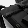 Mochila de tela recubierta de goma