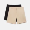 Pack de 2 pantalones cortos tipo Bermudas de chándal STWD