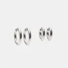 Pack de 2 pendientes de aro Pack de 2 pendientes de aro