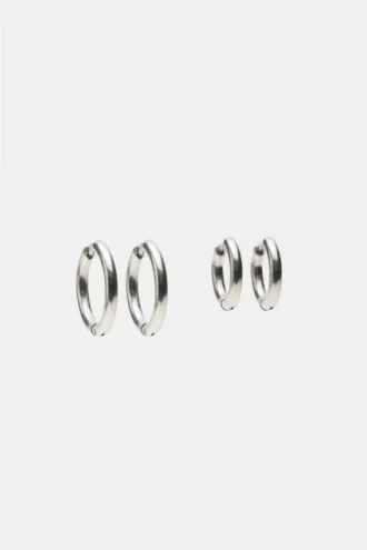 Pack de 2 pendientes de aro