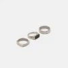 Pack de 3 anillos de acero