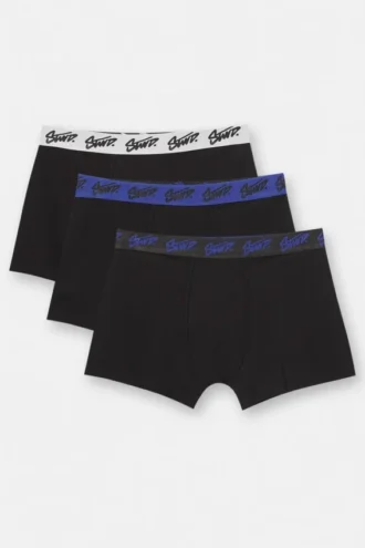 Pack de 3 boxers azules STWD