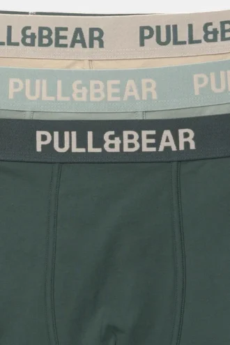 Pack de 3 boxers con el logotipo de Pull&Bear Pack de 3 boxers con el logotipo de Pull&Bear