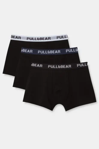 Pack de 3 boxers con logotipo
