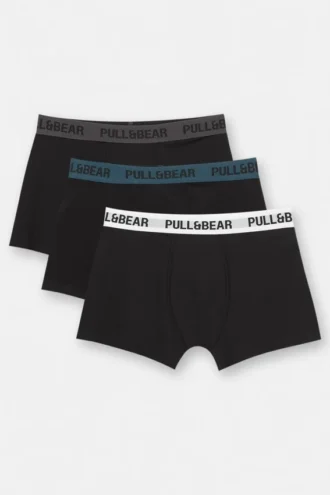 Pack de 3 boxers con logotipo Pack de 3 boxers con logotipo