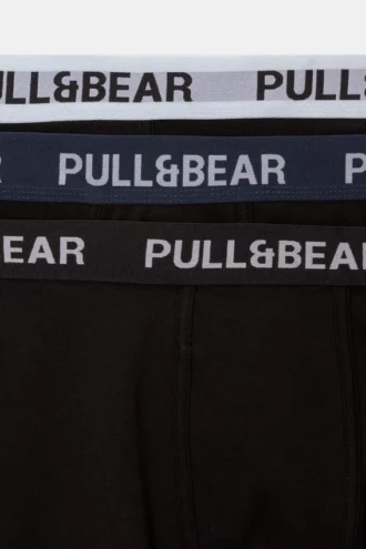 Pack de 3 boxers con logotipo