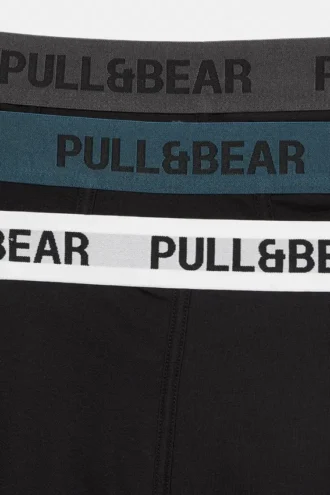 Pack de 3 boxers con logotipo Pack de 3 boxers con logotipo