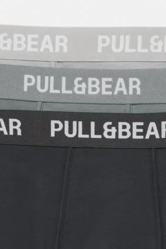 Pack de 3 boxers grises Pack de 3 boxers grises