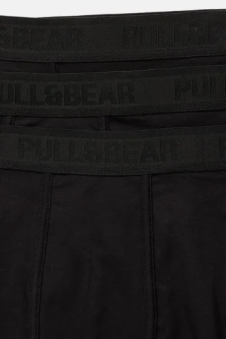 Pack de 3 boxers negros