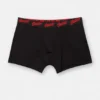 Pack de 3 boxers negros con el logotipo de STWD