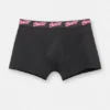 Pack de 3 boxers negros con el logotipo STWD en rosa Pack de 3 boxers negros con el logotipo STWD en rosa