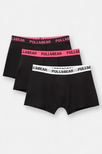 Pack de 3 boxers P&B