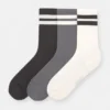 Pack de 3 pares de calcetines a rayas Pack de 3 pares de calcetines a rayas