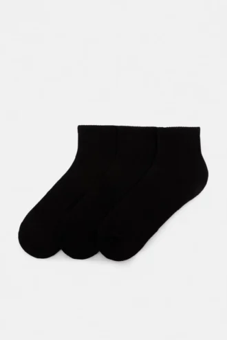 Pack de 3 pares de calcetines negros
