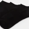 Pack de 3 pares de calcetines negros cortos