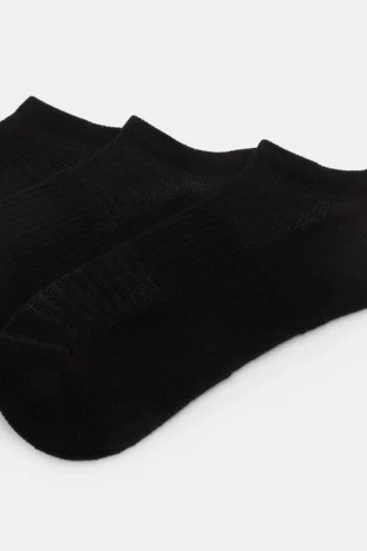 Pack de 3 pares de calcetines negros cortos