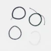 Pack de 4 pulseras de cuentas