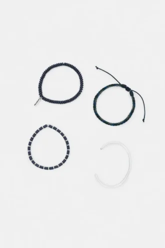Pack de 4 pulseras de cuentas