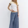 Pantalones a cuadros estilo pijama con pinzas Pantalones a cuadros estilo pijama con pinzas