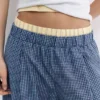 Pantalones a cuadros estilo pijama con pinzas Pantalones a cuadros estilo pijama con pinzas