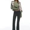 Pantalones acampanados de tacto suave