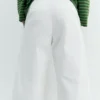 Pantalones blancos con doble pinza Pantalones blancos con doble pinza