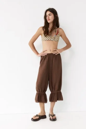 Pantalones bombachos marrones