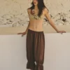 Pantalones bombachos marrones Pantalones bombachos marrones