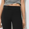 Pantalones bootcut de talle medio