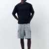 Pantalones Cortos de Bermudas cargo holgados Pantalones Cortos de Bermudas cargo holgados